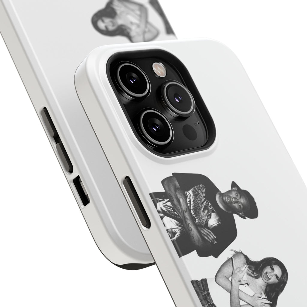 “golden trio” protective phone case