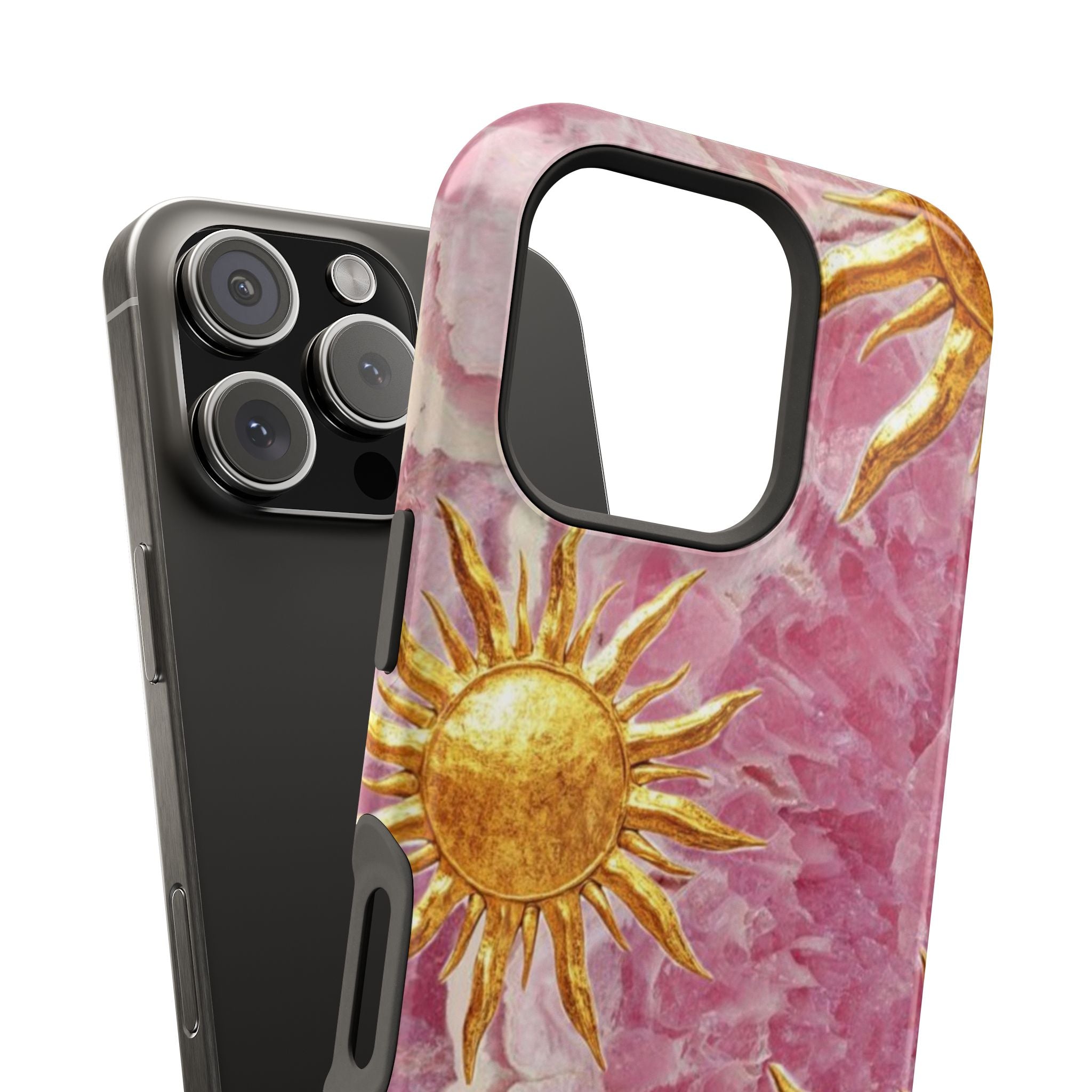 “HERE COMES THE SUN” protective phone case