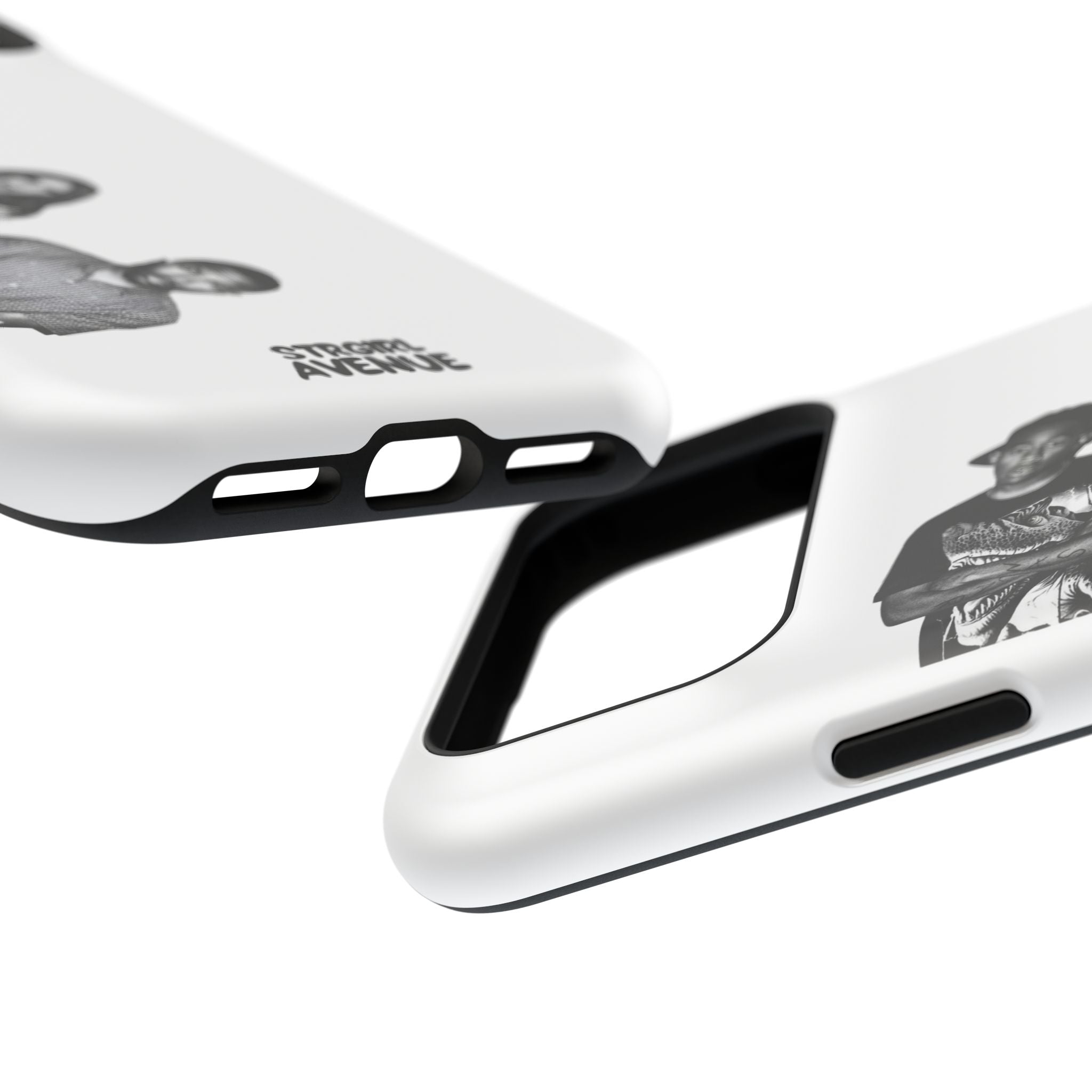 “golden trio” protective phone case
