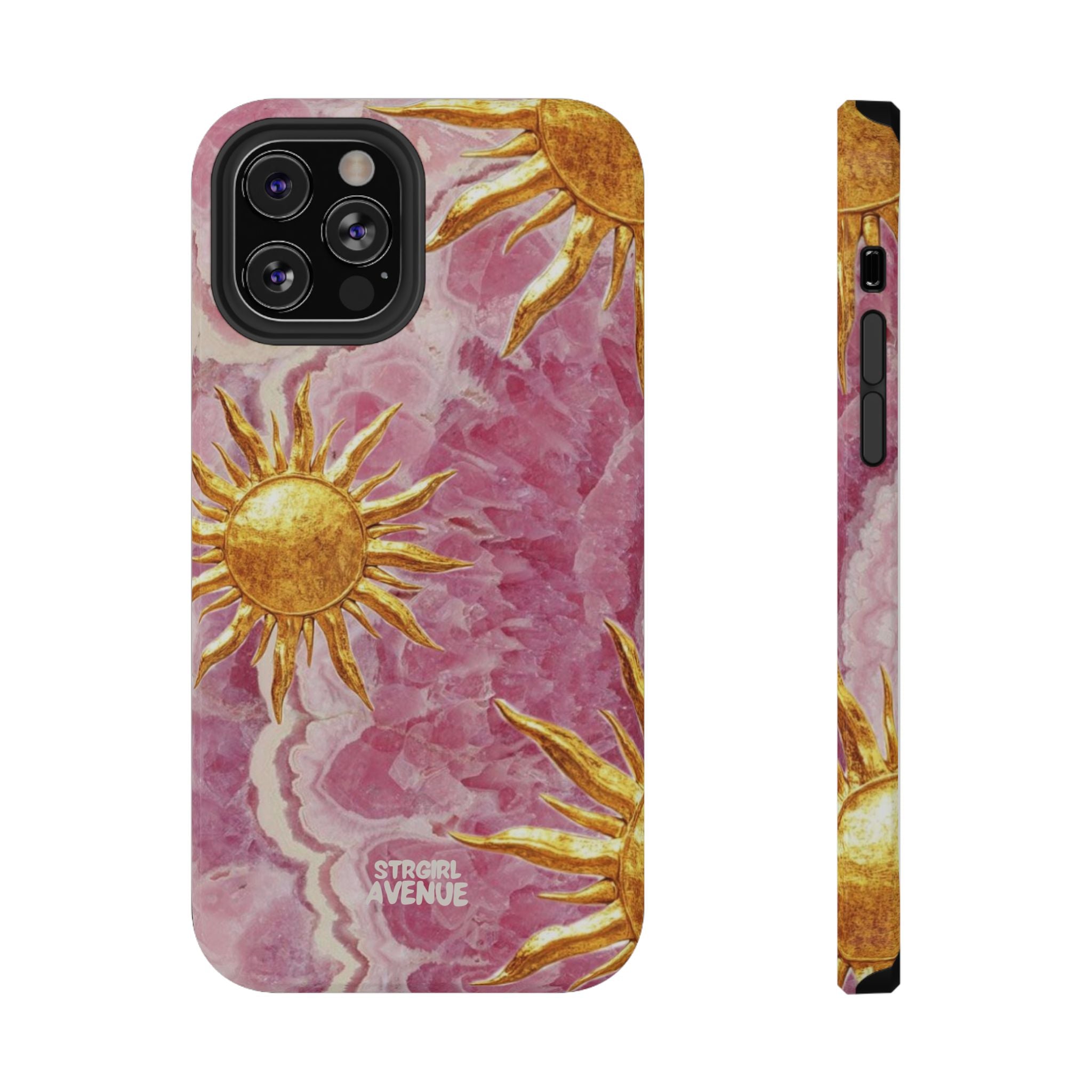 “HERE COMES THE SUN” protective phone case