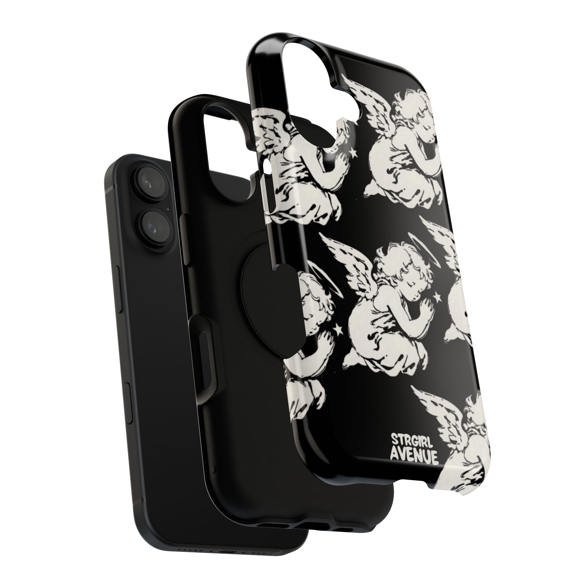 “angels prayers” protective phone case