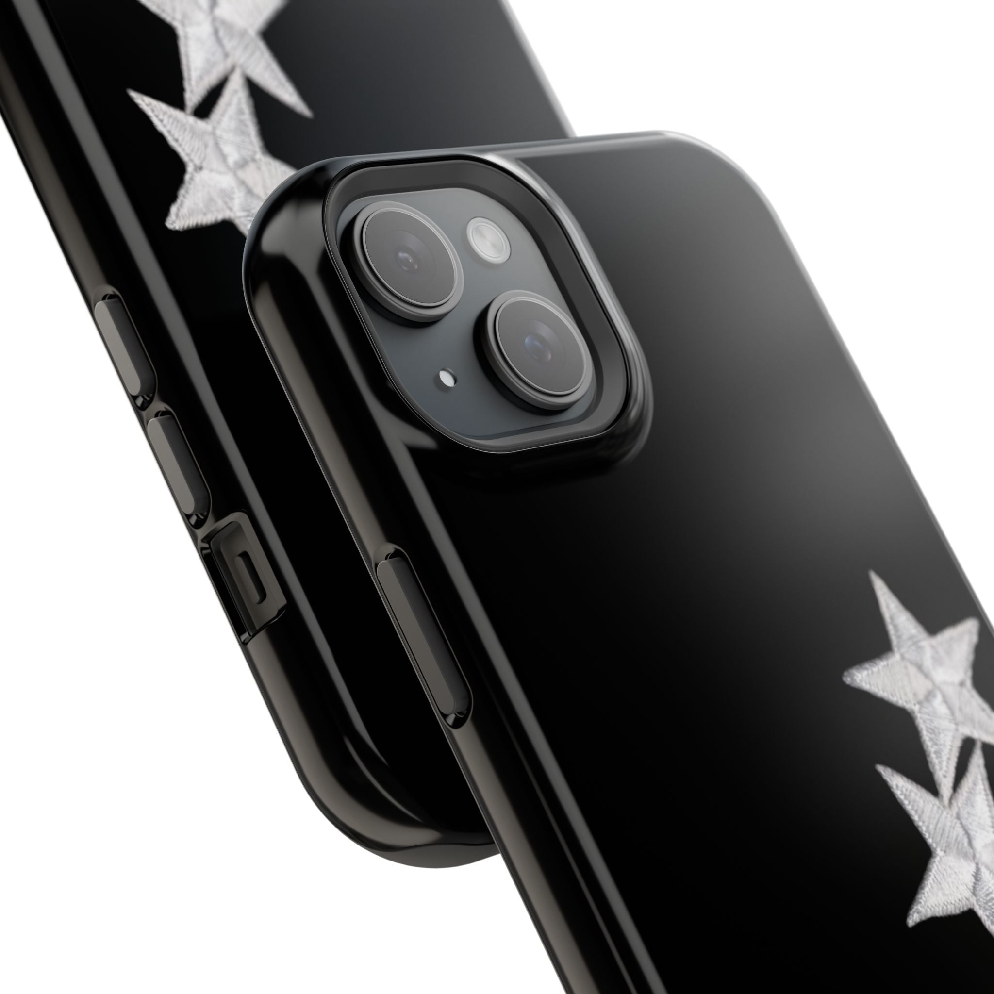 “silver stars” protective phone case