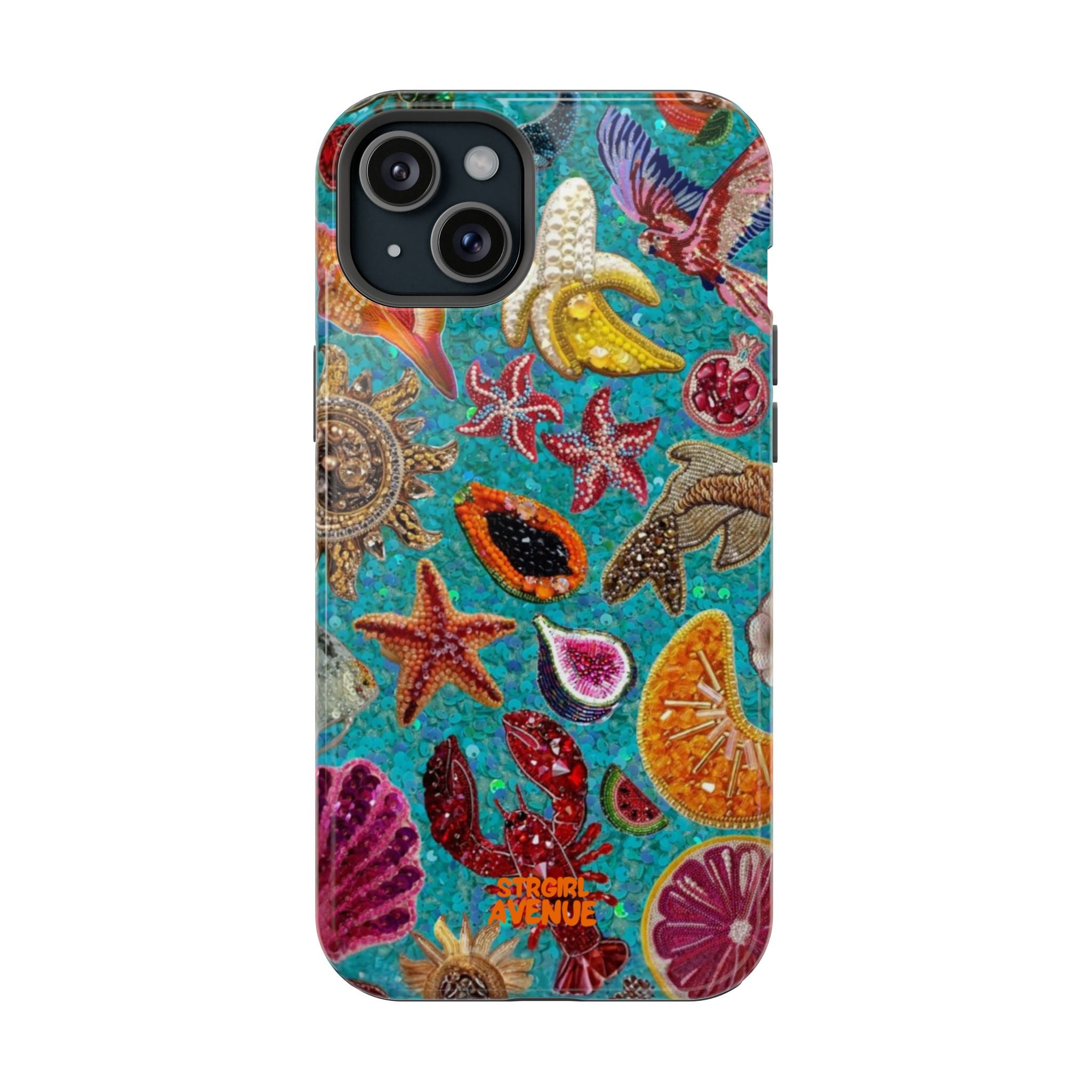“Fruit salad” protective phone case