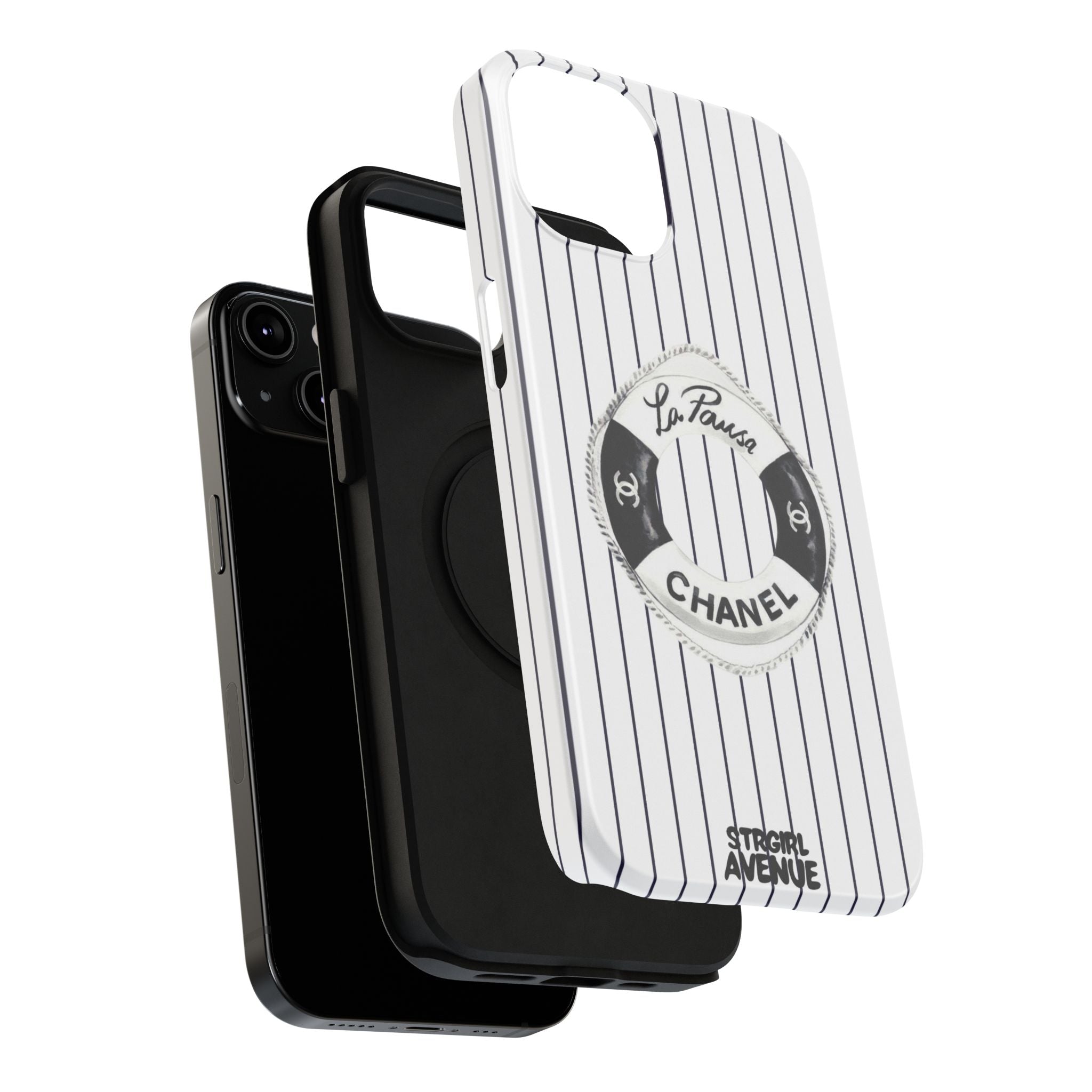 “chanel no2” protective phone case