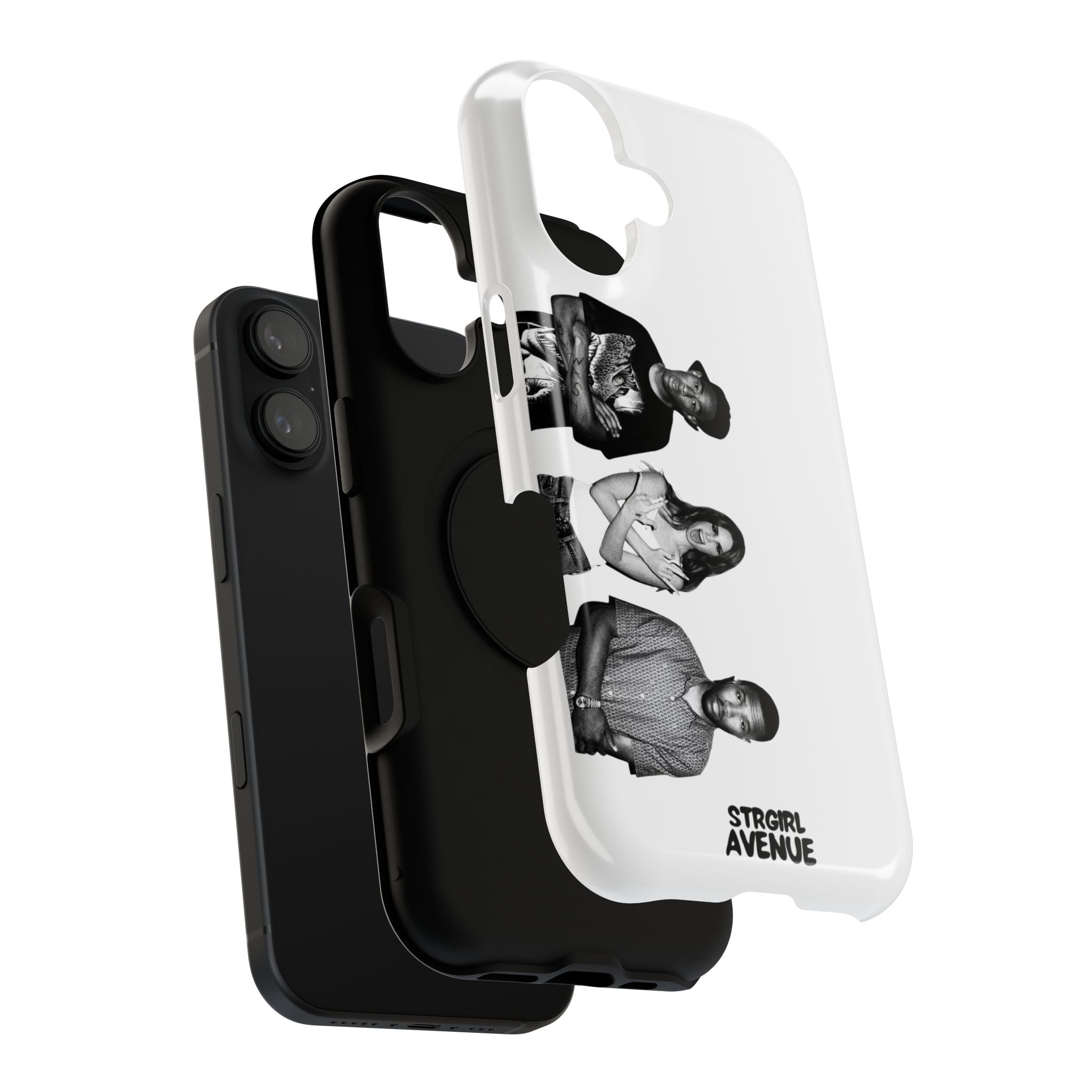 “golden trio” protective phone case