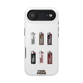 “On fire” protective phone case