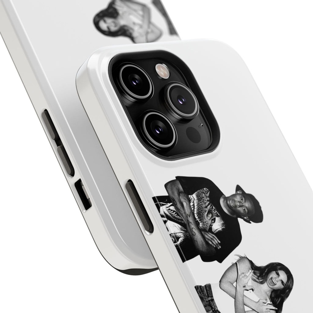 “golden trio” protective phone case