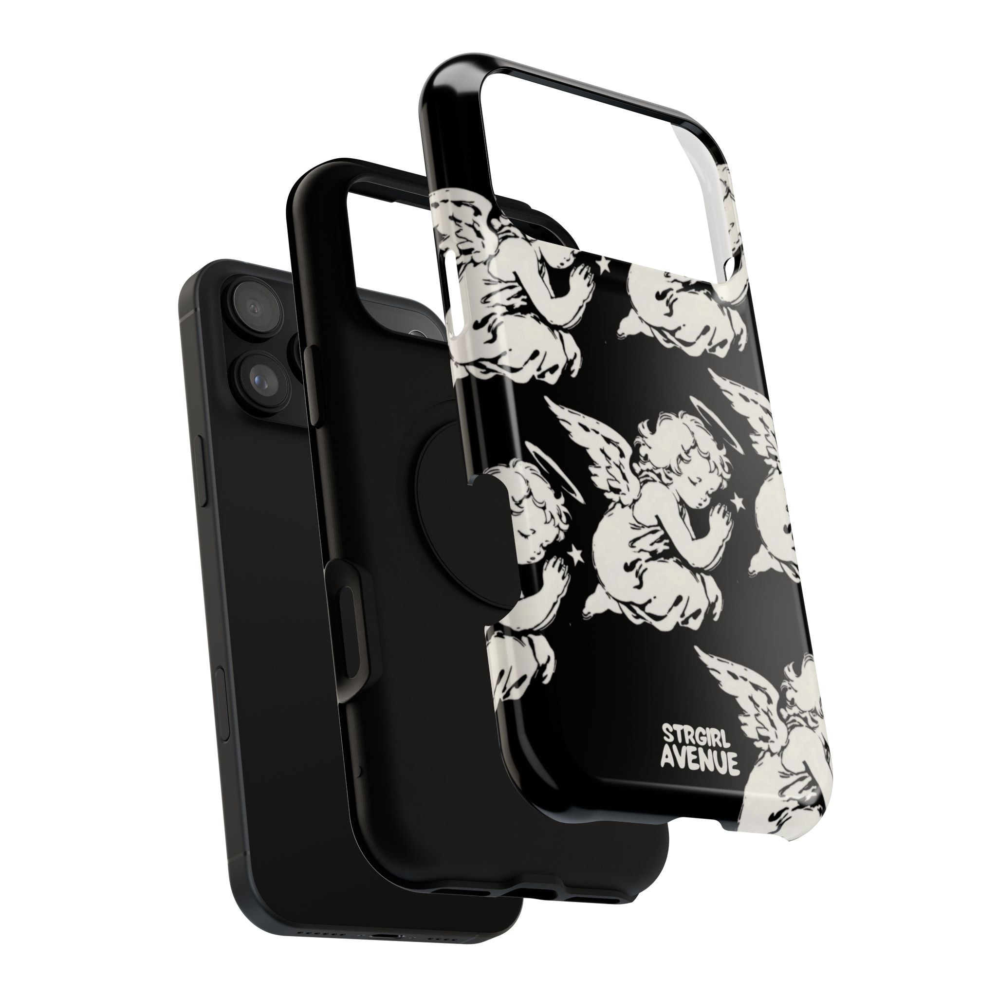 “angels prayers” protective phone case