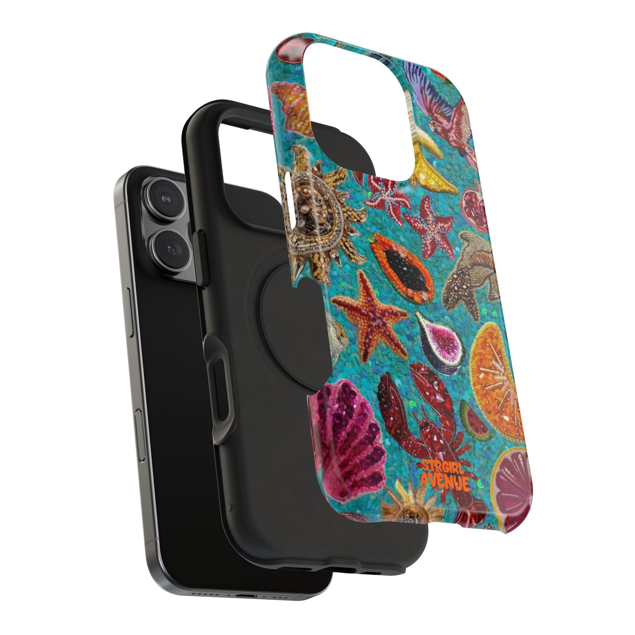 “Fruit salad” protective phone case