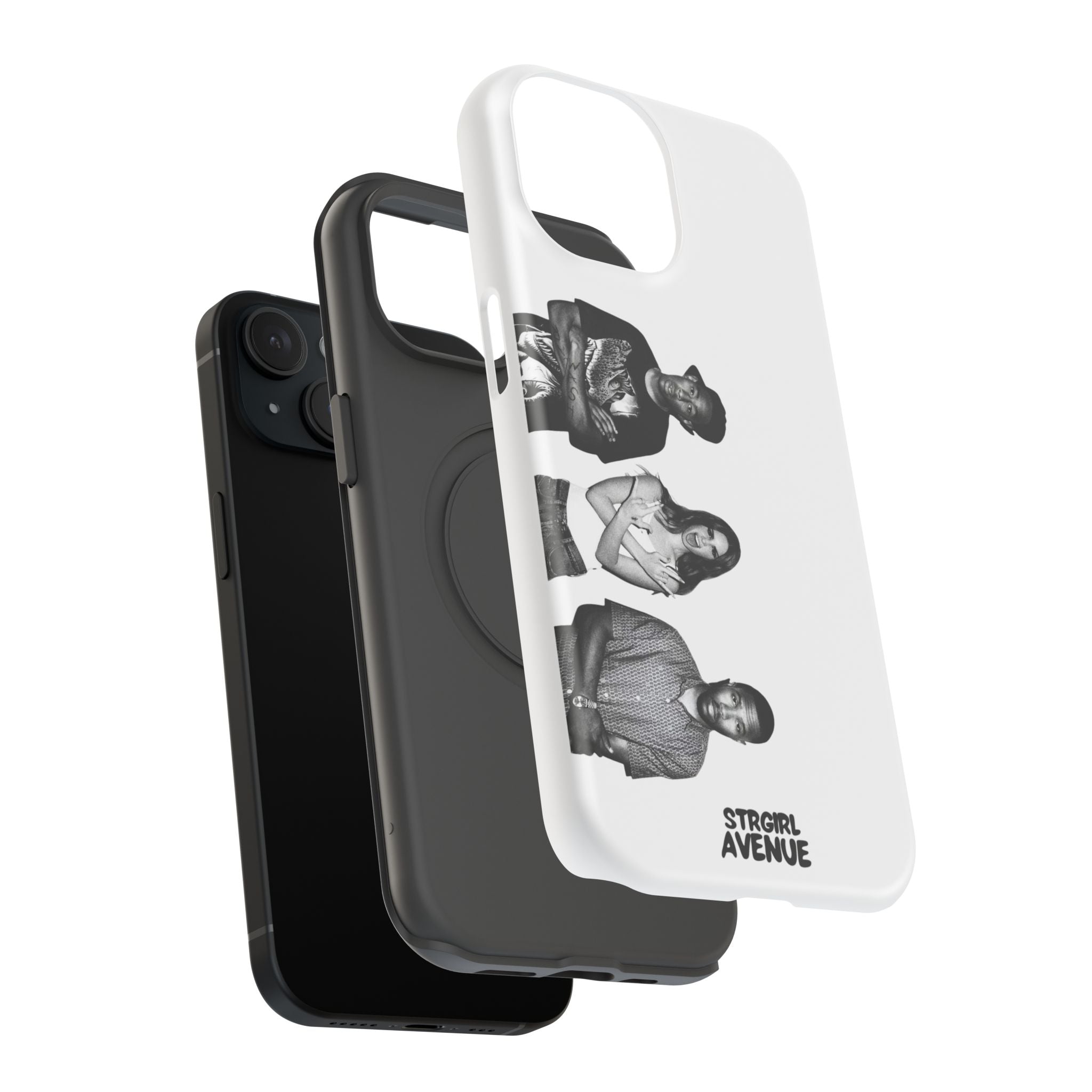 “golden trio” protective phone case