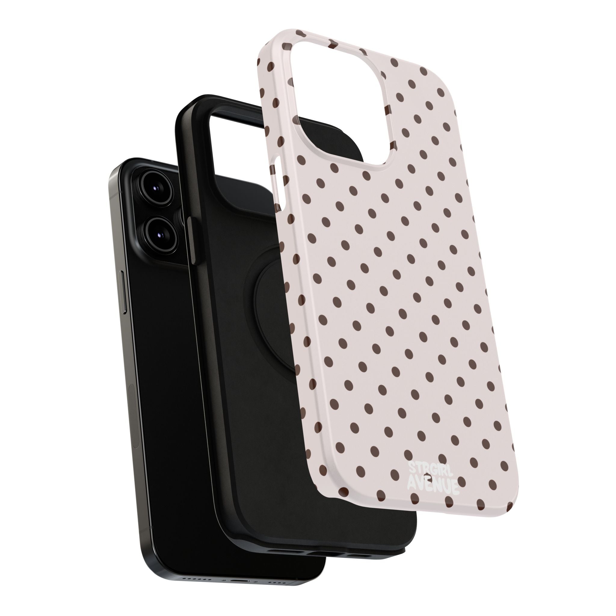 “Straw choc” protective phone case