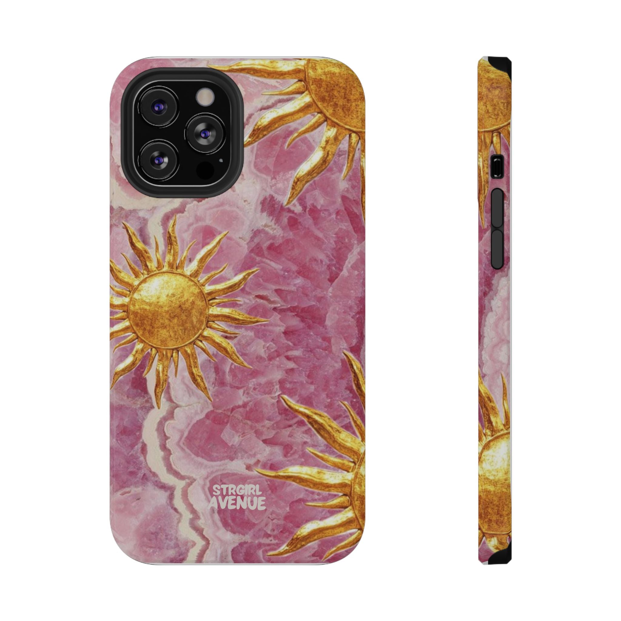 “HERE COMES THE SUN” protective phone case