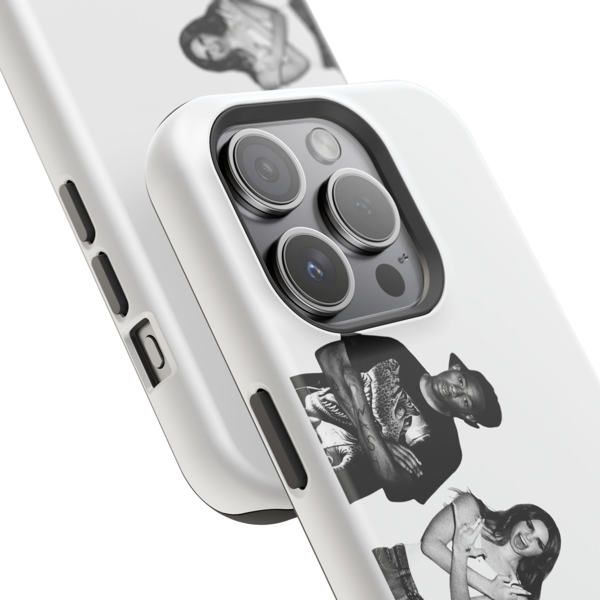 “golden trio” protective phone case