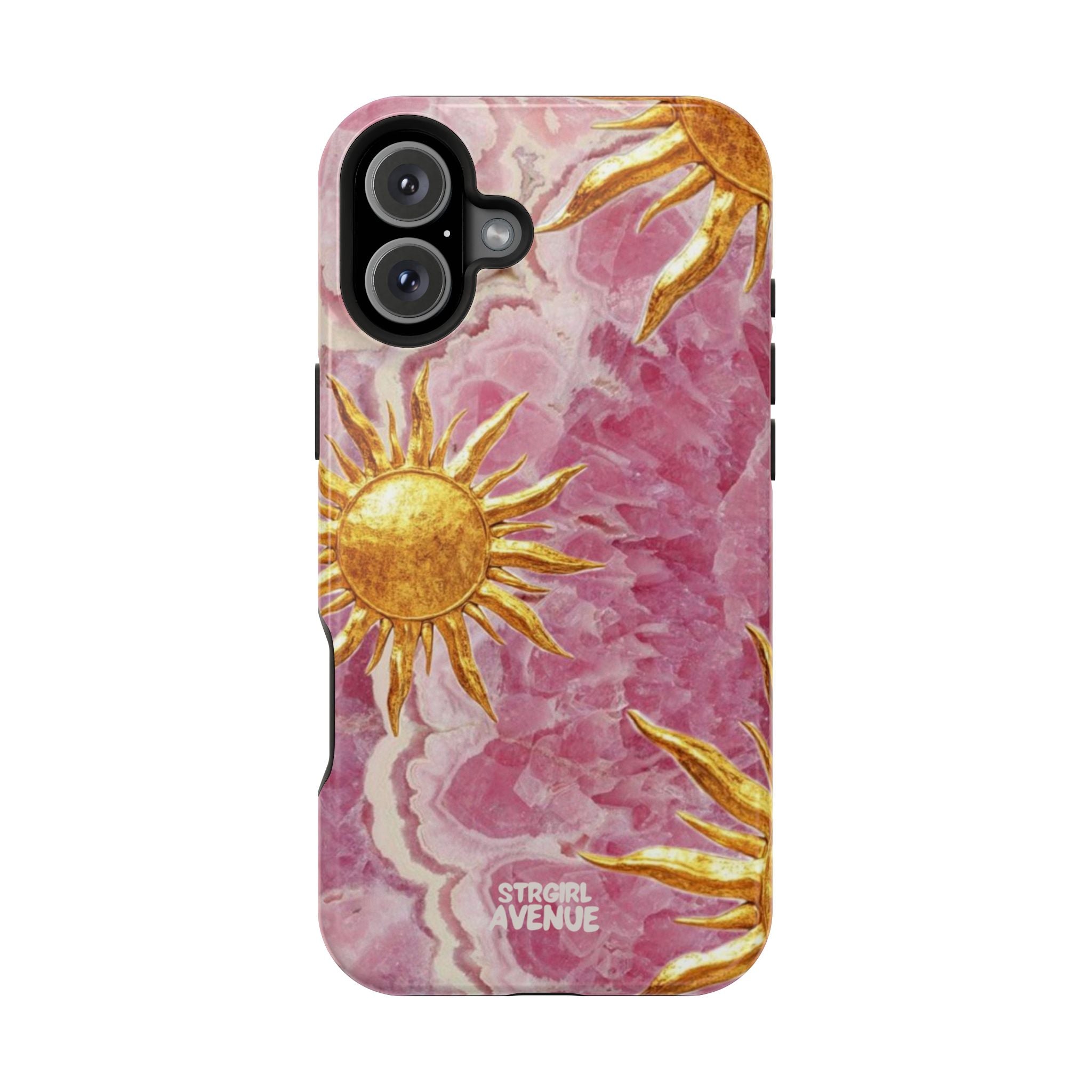 “HERE COMES THE SUN” protective phone case