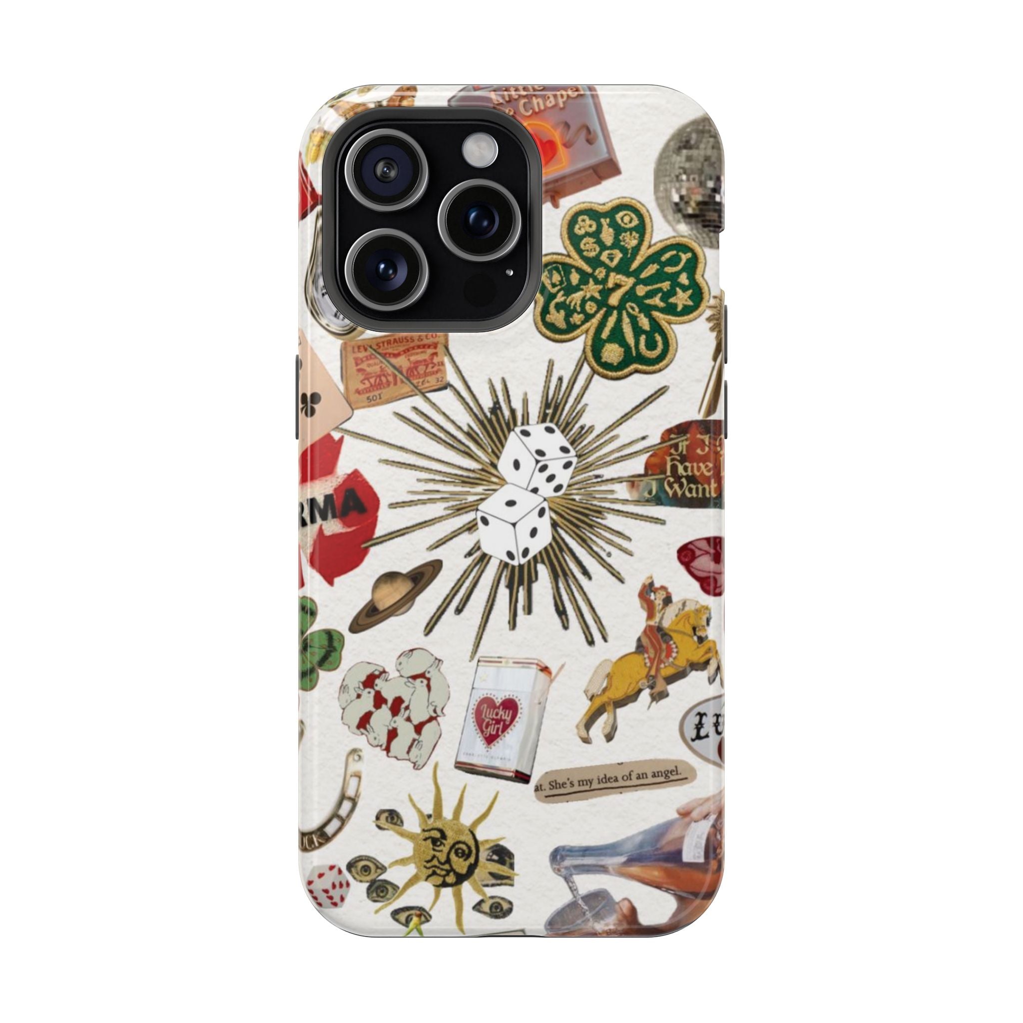 “throw a dice” protective phone case