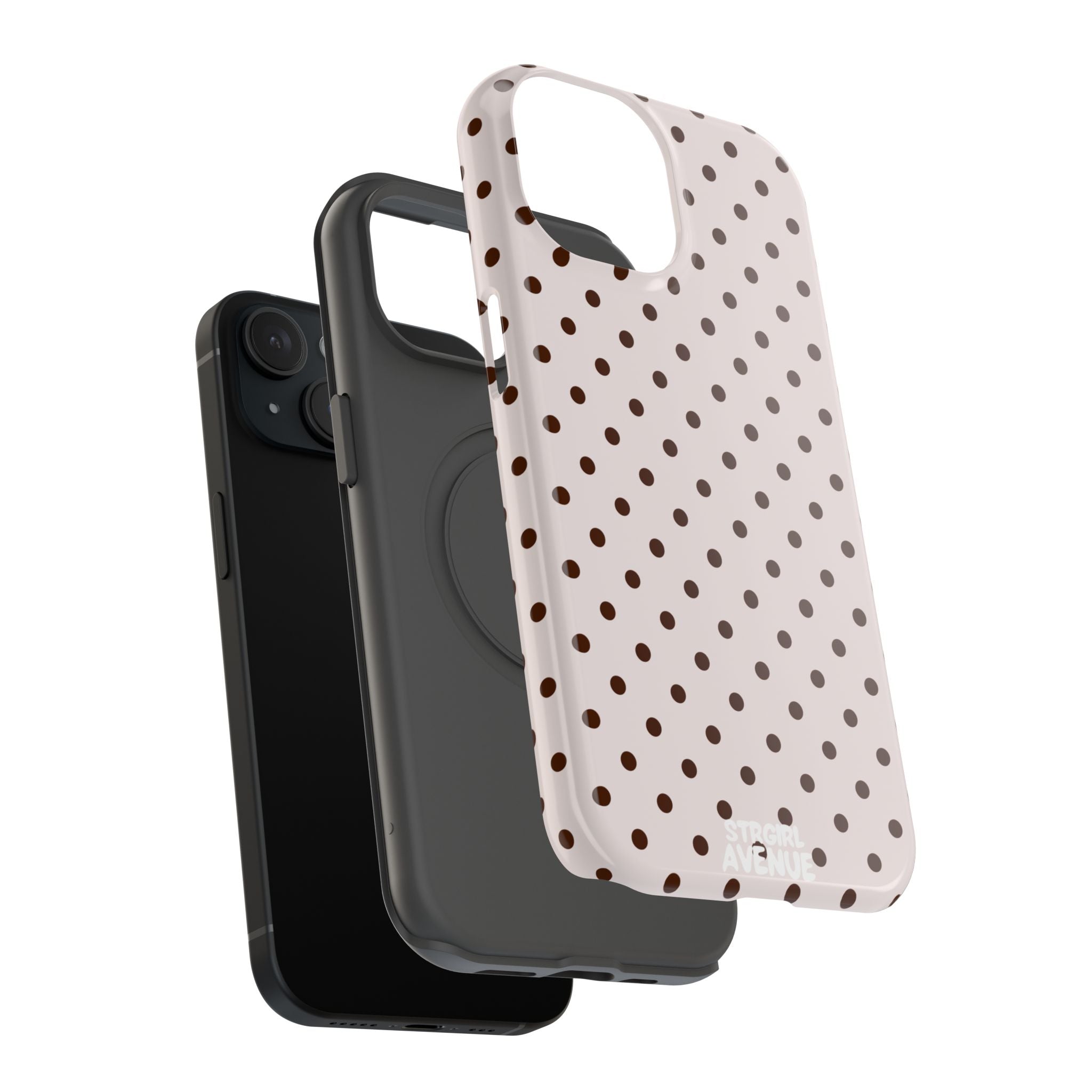 “Straw choc” protective phone case