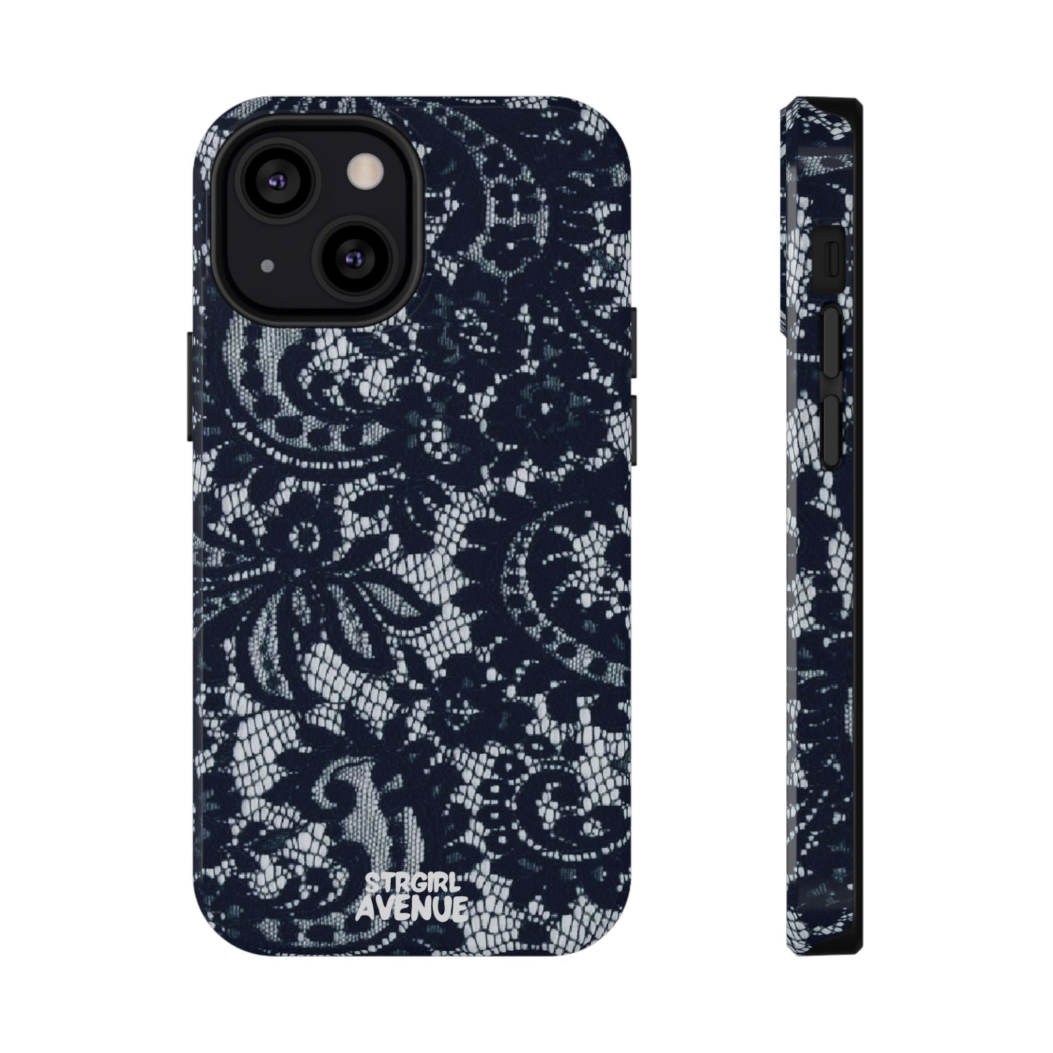 “Blue waves” protective phone case