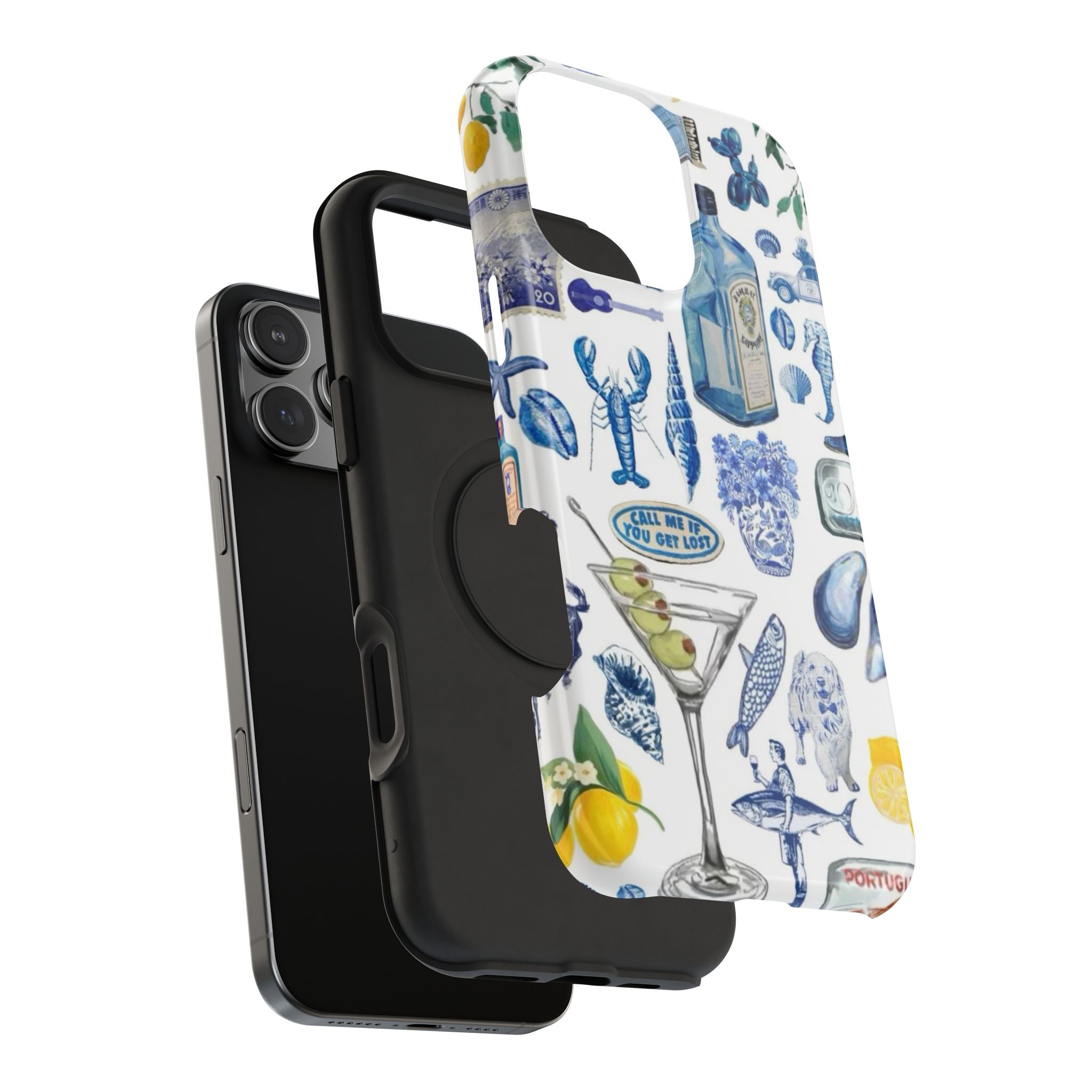 “call me” protective phone case