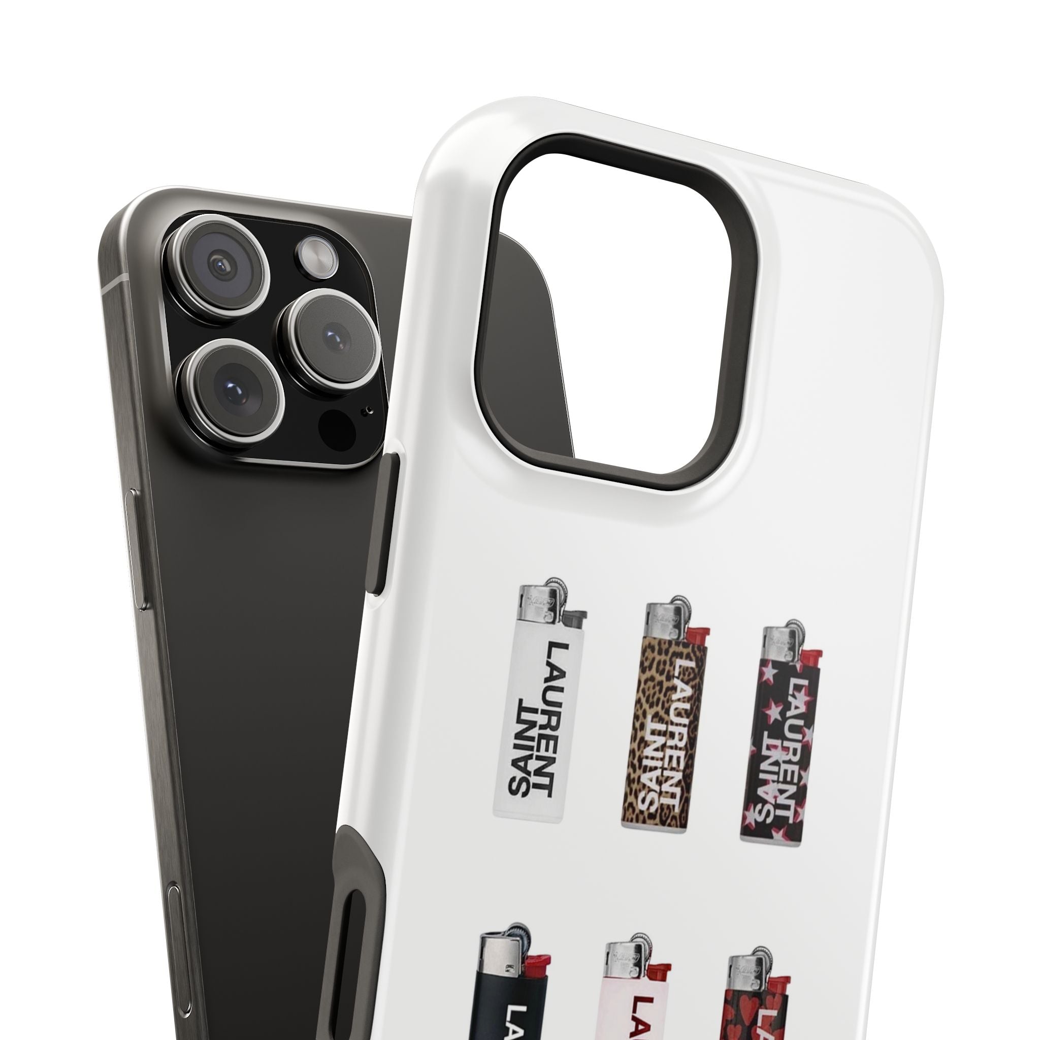 “On fire” protective phone case