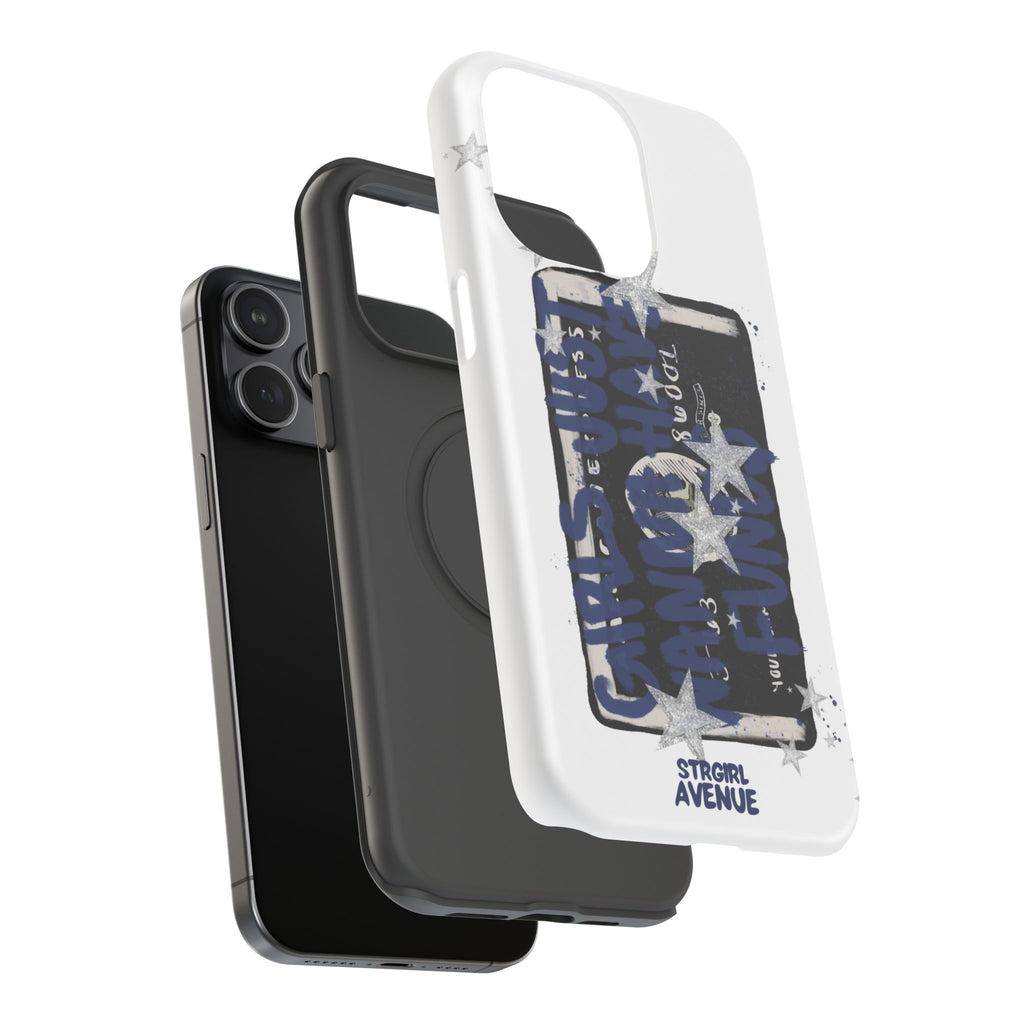 “wanna have funds” protective phone case